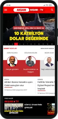 AKŞAM – Son dakika haberler android App screenshot 11